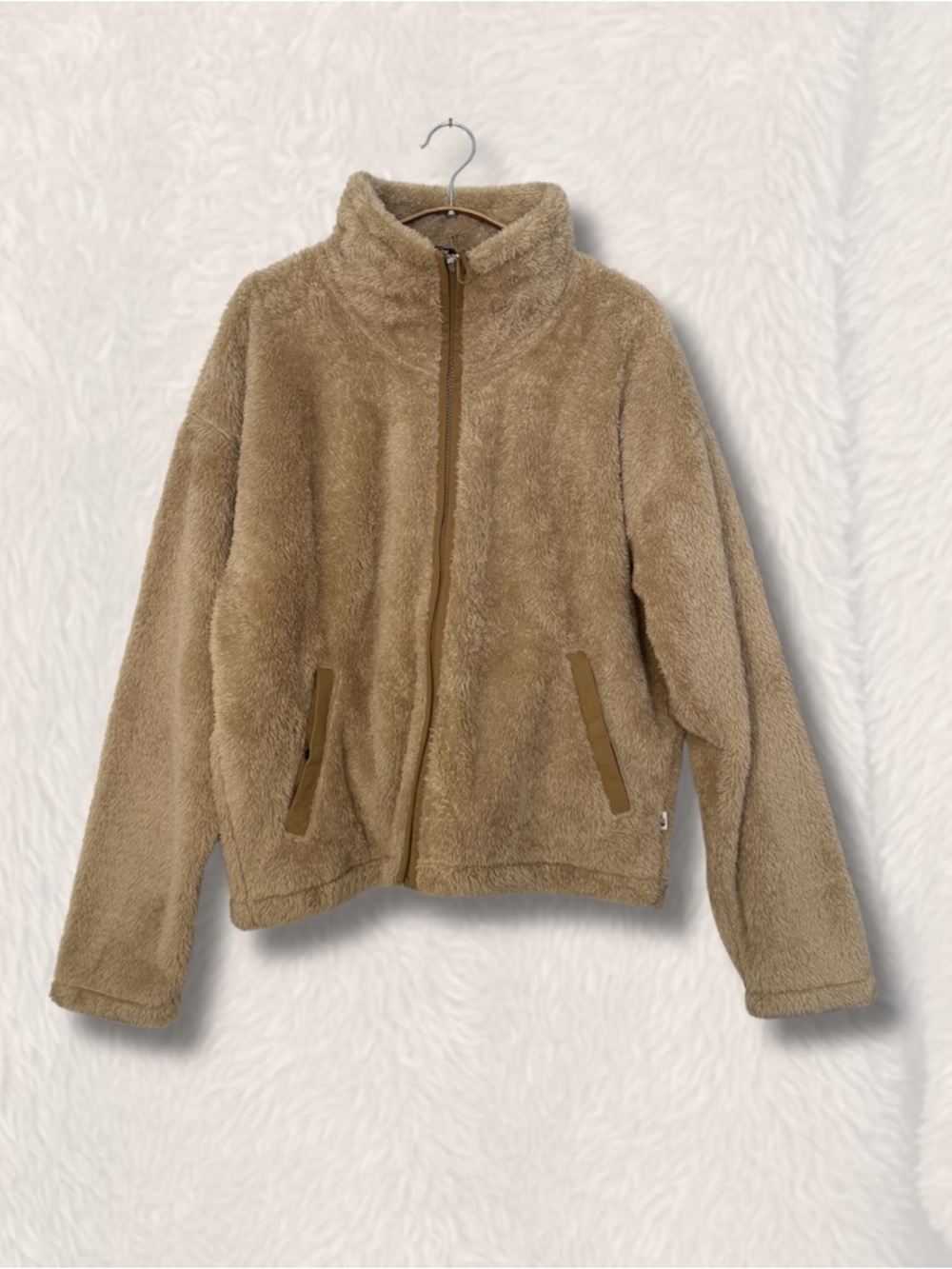 NWT The North Face Furry Fleece 2.0 Full Zip Jacket - XL - Utility Brown